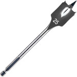 Heller 19053 4 0330 QuickBit Flat Wood Bit 6 x 152mm - Single