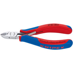 Knipex 77 02 120 H Electronics Diagonal Cutters - Carbide Cutting Edges - 120mm