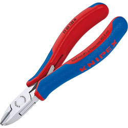 Knipex 77 02 135 H Electronics Diagonal Cutters - Carbide Cutting Edges - 130mm