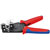 Knipex 12 12 13 Precision Insulation Strippers With Adapted Blades US Spec (AWG)