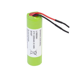 Emmerich 251007 ICR-18650NH-SP Lithium 3.7V 2200mAh Rechargeable Battery Pack