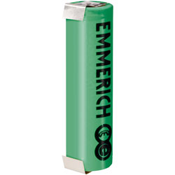 Emmerich ULT 18650 FP, ULF LiFePO4 3.3V 1250mAh Rechargeable Battery Tagged