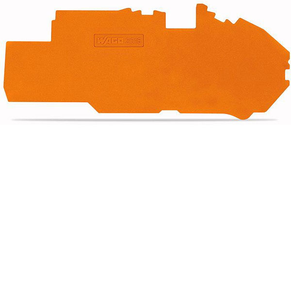  2016-7792 1mm End and Intermediate Plate for 2016-7700 Series Orange
