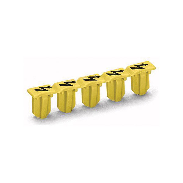  2001-115 5 Piece High Voltage Warning Marker for Double Deck Yellow