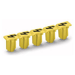 WAGO 2004-115 5 Piece High Voltage Warning Marker for 2004 Series Yellow