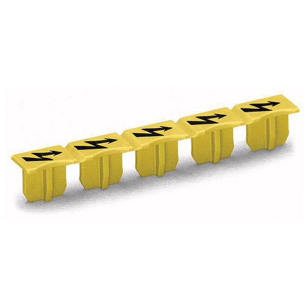  2010-115 5Piece High Voltage Warning Marker for 2010 Series Yellow
