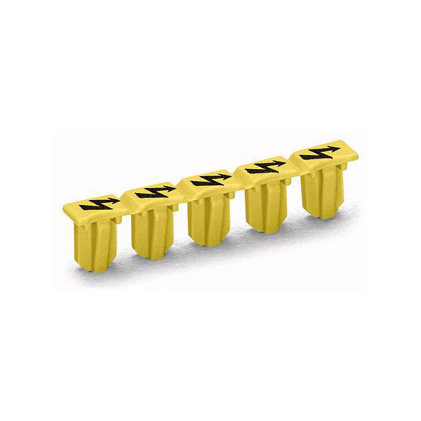  2002-115 5 Piece High Voltage Warning Marker for 2002 Series Yellow