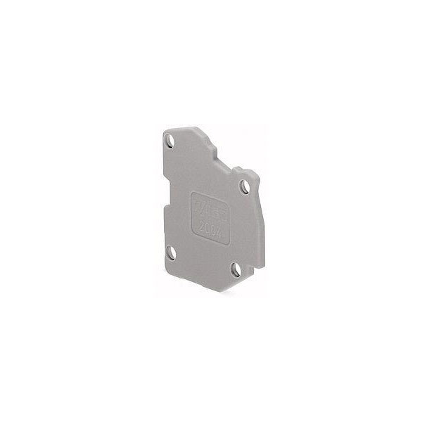  2004-541 Modular TOPJOB®S Connector 1.5mm End Plate for 2004 Series Grey