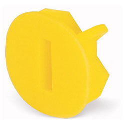 WAGO 2010-100 Touchproof Finger Guard for 2010 Series Yellow