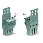 WAGO 2022-105/134-000 5p 1 Conductor F Plug w Strain Relief AWG 22-12