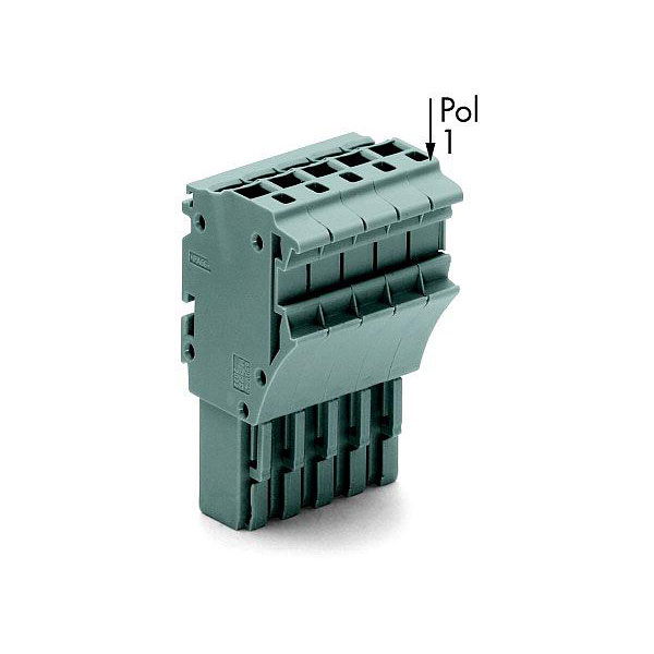  2022-112 12p 1 Conductor Female Plug for Carrier Terminal Blocks