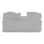 WAGO 2010-1291 1mm End & Internal Plate for TOPJOB®S 2010-1200 T-blocks Grey