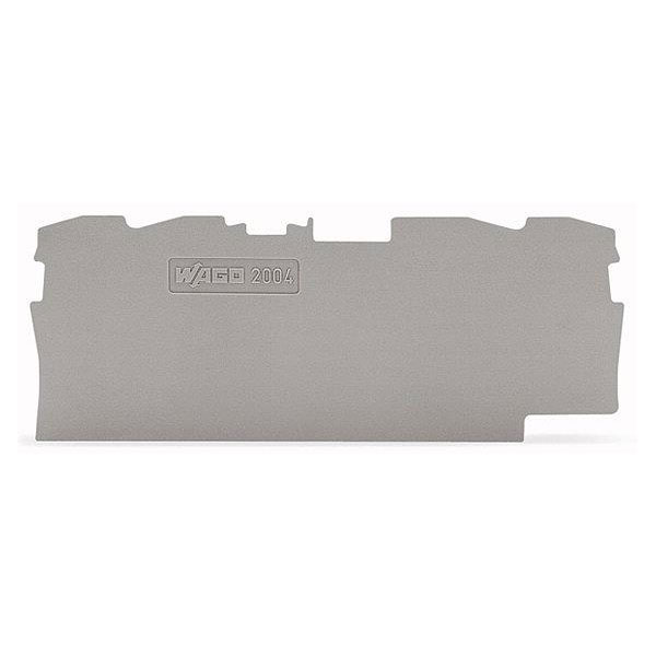 2004-1491 1mm End and Intermediate Plate for 2004-1400 Series Grey