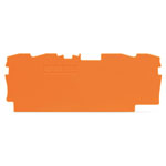 WAGO 2004-1492 1mm End and Intermediate Plate for 2004-1400 Series Orange