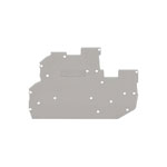 WAGO 2022-2291 1mm End & Intermediate Plate for 2022 Series Grey