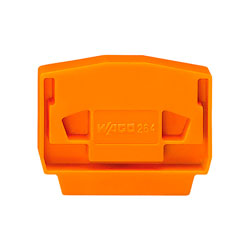 WAGO 264-369 4mm End and intermediate plate 264 Series Orange