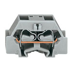 WAGO 261-351 2 Conductor Terminal Block Grey AWG28-14