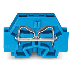 WAGO 262-304 2 Conductor Fixing Flanges Terminal Block Blue