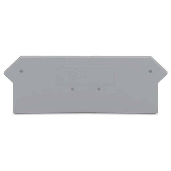  279-316 2 x 68mm End and intermediate plate for 279 Series Grey