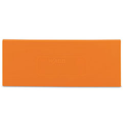 WAGO 279-340 2 x 62.5mm Oversized Separator for 279 Series Orange