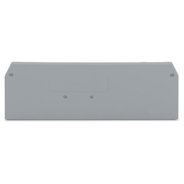  279-344 2 x 73mm End and intermediate plate for 279 Series Grey