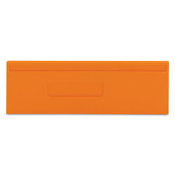 WAGO 279-347 2 x 73mm Oversized Separator for 279 Series Orange