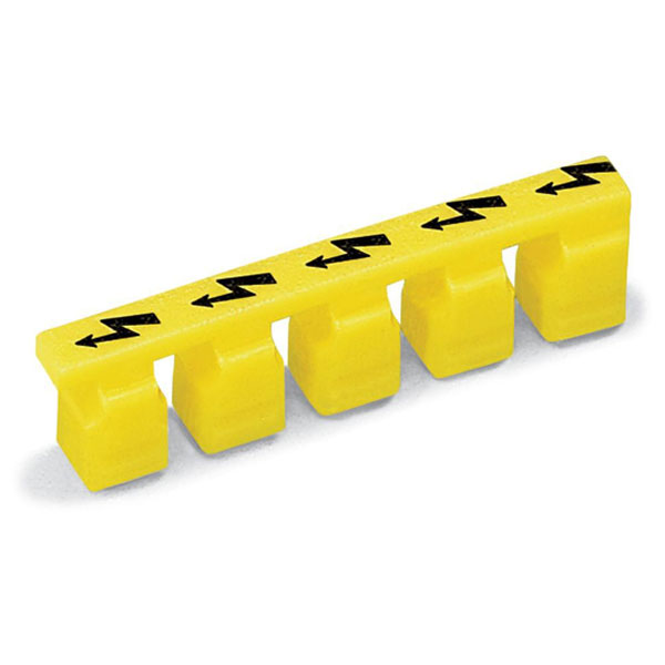  279-415 5pcs High Voltage Warning Marker for 279 Series Yellow