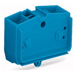 WAGO 264-344 4 Conductor Snap In Terminal Block Blue