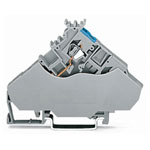 WAGO 280-568 6mm Actuator Supply Terminal Block Grey AWG 28-14