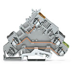 WAGO 280-585 5mm Actuator Terminal Block Grey AWG 28-14