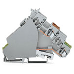 WAGO 280-586 5mm Actuator Supply Terminal Block Grey AWG 28-14