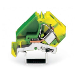 WAGO 283-609 12mm 1-conductor Ground Terminal Block Green-yellow AWG 24-6 25pk