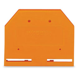 WAGO 280-302 2.5mm End and Intermediate Plate for 279-101 Orange