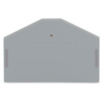 WAGO 280-312 2.5mm End and Intermediate Plate Grey