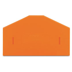 WAGO 280-318 2.5mm Separator Plate Oversized Orange