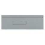 WAGO 280-334 2mm 4-cond. Disc. Separator Plate Oversized for 280-836 Grey