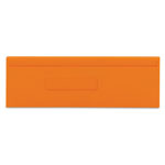 WAGO 280-335 2mm 4-cond. Disc. Separator Plate Oversized f 280-837 Orange