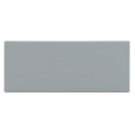 WAGO 280-344 2mm 3-cond. Disc. Separator Plate Oversized for 280-683 Grey