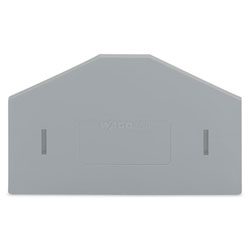 WAGO 280-348 2.5mm Separator Plate Oversized Grey