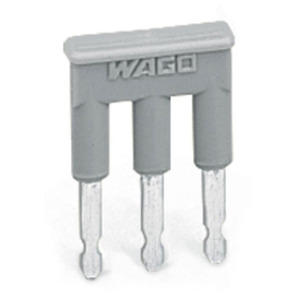 Wago 280 484 20mm 4 Pole Insulated Comb Style Jumper Grey 200pk Rapid