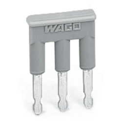 WAGO 280-484 20mm 4-pole Insulated Comb Style Jumper Grey