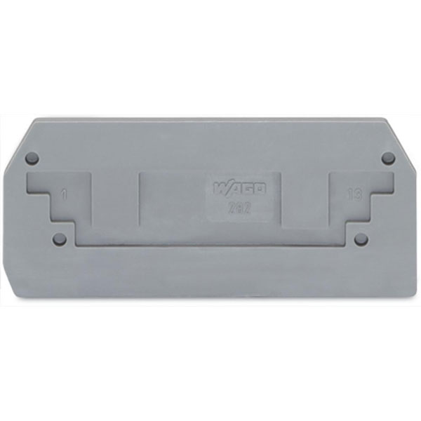  282-325 2.5mm End Plate Grey