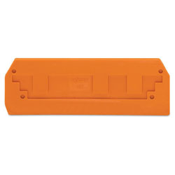 WAGO 282-339 2.5mm End Plate Orange