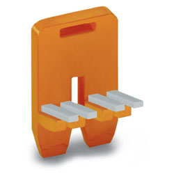 WAGO 282-443 3-way Insulated Adjacent Jumper for Switch Lever Orange