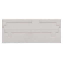 WAGO 283-331 2mm 2-conductor Front Entry Separator Plate Light grey