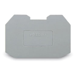 WAGO 283-333 1mm Step Down Cover Plate Grey