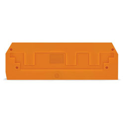 WAGO 283-352 2.5mm End Plate Orange