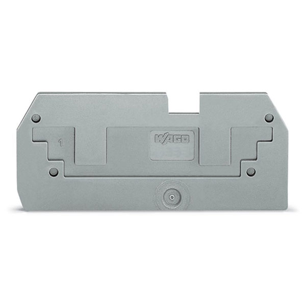  283-357 1mm 2-conductor Step Down Cover Plate for 283-901 Grey