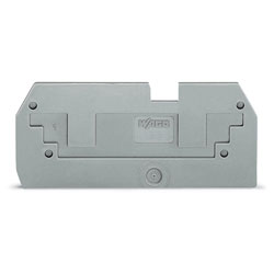 WAGO 283-357 1mm 2-conductor Step Down Cover Plate for 283-901 Grey