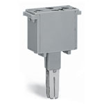 WAGO 280-803 10mm 2-pole Empty Component Housing Grey